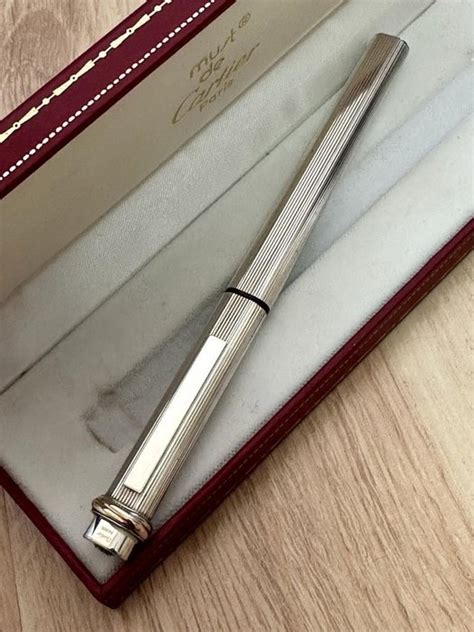 cartier vendome bleu|cartier vendome fountain pen.